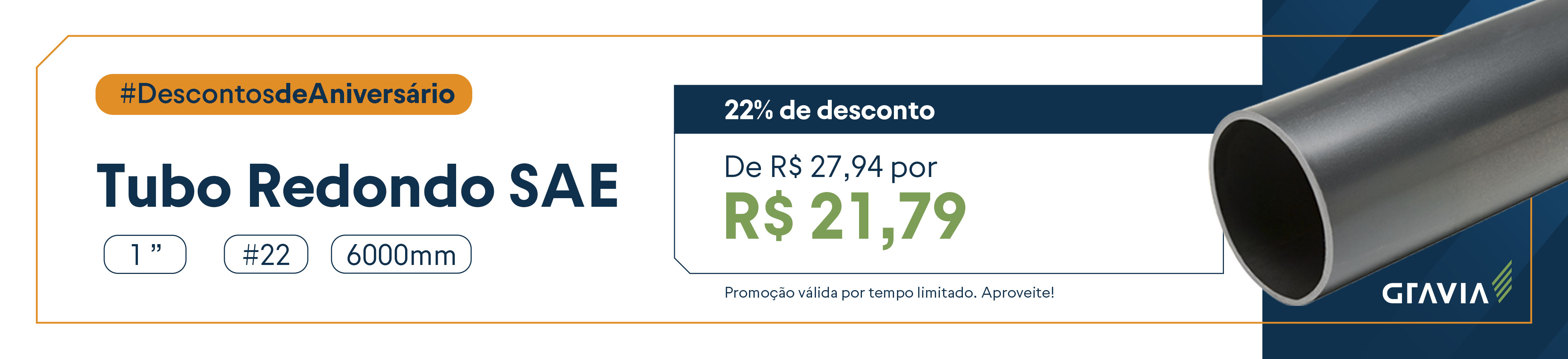Desconto_Tubo quadrado